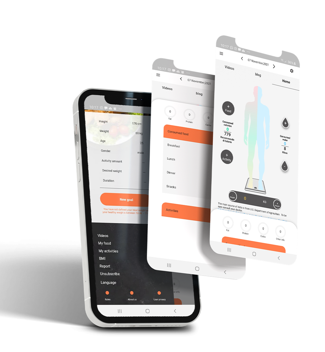 FitMe fitness app preview